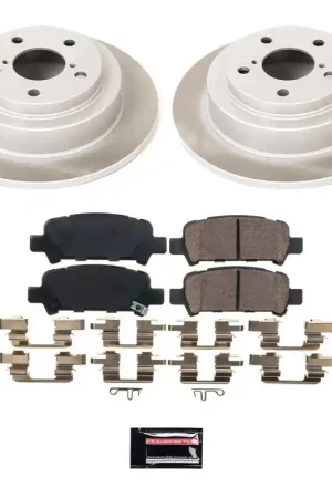 Power Stop 98-03 Subaru Impreza Rear Semi-Coated Rotor Kit Special Offer