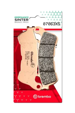 Brembo OE 05-13 Honda NSS 250cc/09-14 Honda SW-T ABS 400cc Sinter Brake Pad - Front No Minimum Order