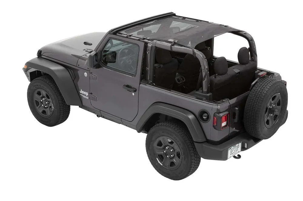 Bestop 52412-11 Sun Bikini Top Safari Style | Jeep Wrangler Mega Sale