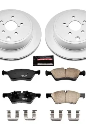 Brand New Power Stop 13-16 Scion FR-S Rear Z17 Evolution Geomet Coated Brake Kit