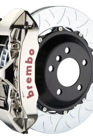 Brembo 80-89 930 Front GTR BBK 6 Piston Billet355x32 2pc Rotor Slotted Type-3- Nickel Plated Brand New