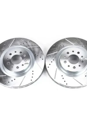 Seasonal Sale Power Stop 15-18 Ram ProMaster City Front Evolution Drilled & Slotted Rotors - Pair