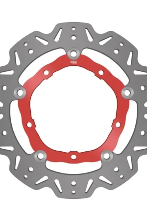 EBC 15-17 Yamaha FZ-07 Front Left/Right Vee Floating Red Rotor Original