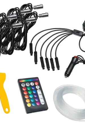 ORACLE Lighting Fiber Optic LED Interior Kit - ColorSHIFT (6PCS) Premium