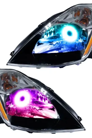 Top Rated Oracle 03-05 Nissan 350Z SMD HL (HID Style) - ColorSHIFT w/o Controller