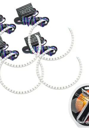 Oracle Dodge Challenger 08-14 Halo Kit (NonProjectorHL) - ColorSHIFT Warranty Included