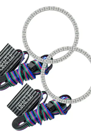 Oracle Chevrolet Corvette C6 05-13 LED Fog Halo Kit - ColorSHIFT Popular