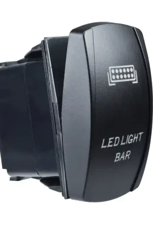 Oracle LED Light Bar Deluxe Rocker Switch - Black Fan Favorite
