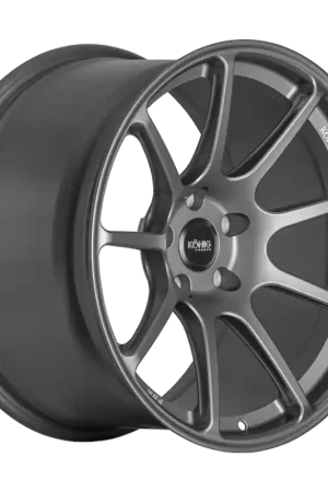Konig Forged F5R 18x8.5A 5x112 ET42 Ash Silver Wheel (Knurled Bead) Latest