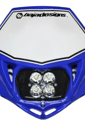 Fresh Stock Motorcycle Race Light LED DC Blue Squadron Sport Baja Designs