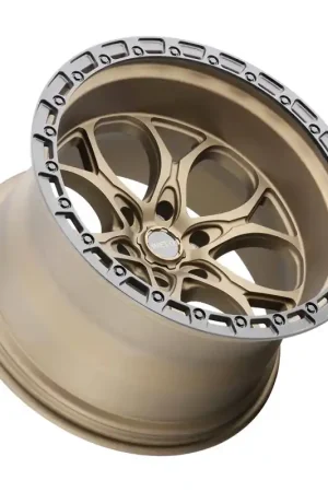 Weld Off-Road W106 20X9 Ledge 6X139.7 ET00 BS5.00 Satin Bronze / Black Ring 106.1 Secure Checkout