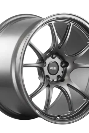 Mega Sale Konig Forged F3S 19X12 5X130 ET65 Satin Charcoal Knurled Bead