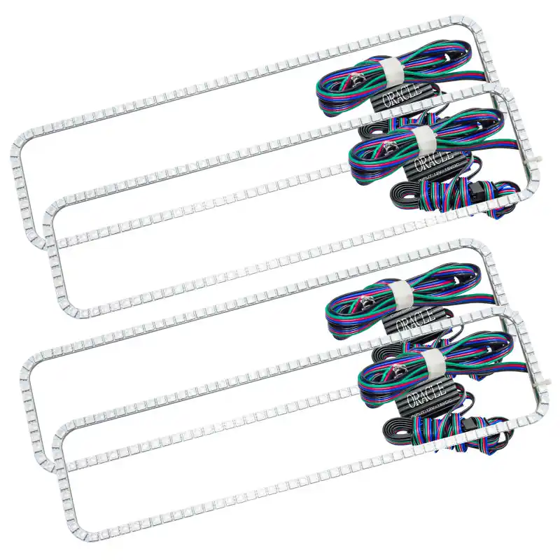 Oracle Chevrolet Tahoe 95-00 Dual Halo Kit - ColorSHIFT w/o Controller Time-Limited