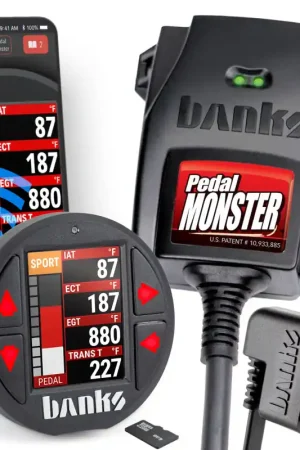 Buy Direct Banks Power Pedal Monster Kit Yazaki 090 II Sealed Series 6-Way CONFIG 1 PM-12 With iDash Data Pro