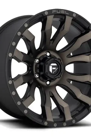 Viral Fuel Offroad Wheels Blitz D674 Matte Black w/ Machined Dark Tint 20x10 -18mm Offset 5x127 (5x5)