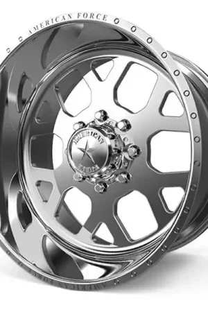 Discount American Force Forged Wheels Shield 98 Polished 26x14 -73mm Offset 5x150