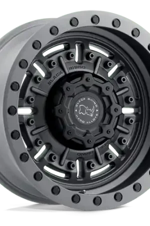 BR ABRAMS 20X9.5 8X165 -18 122 TXT M-GM Next Day Delivery