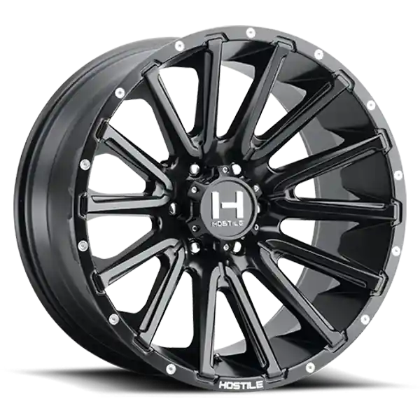 Best Choice Hostile Wheels Typhoon H123 Asphalt 20x12 -44mm Offset 6x135