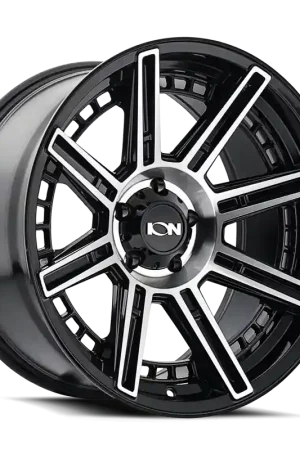 Weekend Sale ION Type 149 20x9 / 5x139.7 BP / -12mm Offset / 87.1mm Hub Black/Machined Wheel