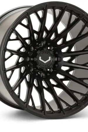Vossen VFX-02T 24x14 - 8x165.1 - ET75 - Mega Deep - 125.1 - Satin Black Wheel Reduced Price