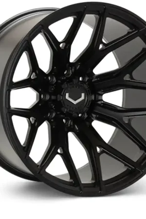 Last Chance Vossen VFX-03 24x12 - 6x135 - ET44 - Ultra Deep - 87.1 - Satin Black Wheel