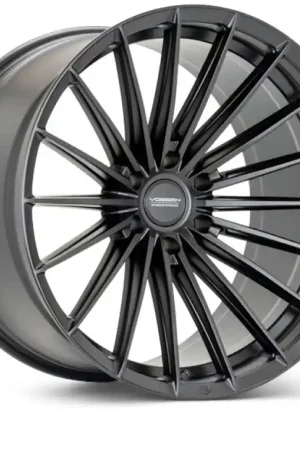 Grab Now Vossen HFX-4 20x9.5 - 6x139.7 - ET15 - Deep - 106.1 - Satin Black Wheel