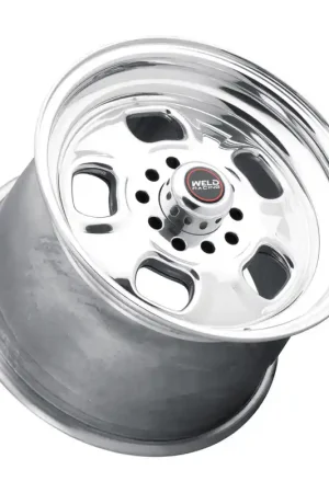 Weld Rodlite 15x5 / 5x4.5 & 5x4.75 BP / 3.5in. BS Polished Wheel - Non-Beadlock Limited Offer