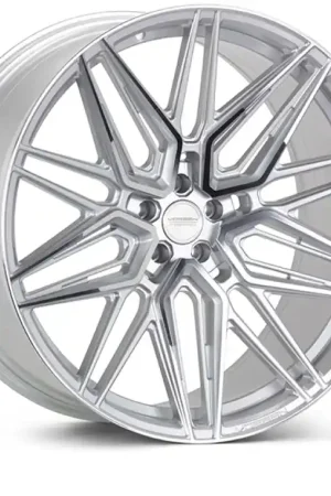 Vossen HF-7 23x12 / 5x130 / ET15 / Super Deep Face / 71.6 - Silver Polished Wheel Bargain
