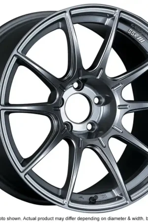 Special Offer SSR GTX01 18x10.5 5x114.3 22mm Offset Dark Silver Wheel G35 / 350z / 370z