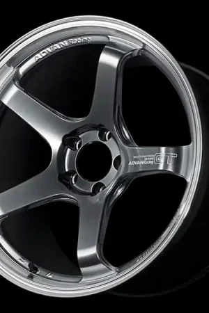 Deal Advan GT Beyond 17X8.5 / +45 Offset / 5x114.3 BC / +45mm Bore / Machining and Hyper Platinum Black