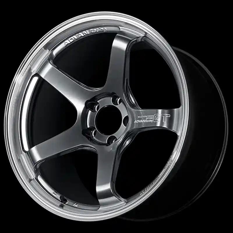 Deal Advan GT Beyond 17X8.5 / +45 Offset / 5x114.3 BC / +45mm Bore / Machining and Hyper Platinum Black