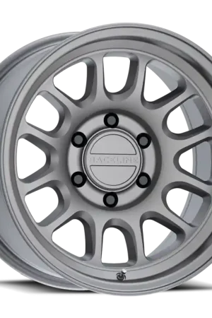 Raceline 958T Rogue 16x8in / 5x127 BP / 0mm Offset / 78.1mm Bore - Titanium Wheel Popular