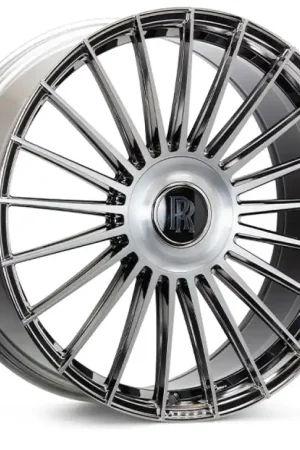 Fresh Stock Vossen HF-8 24x10 / 5x150 BP / ET32 / 110.1 CB / Deep - EMC Polished / Brushed Wheel