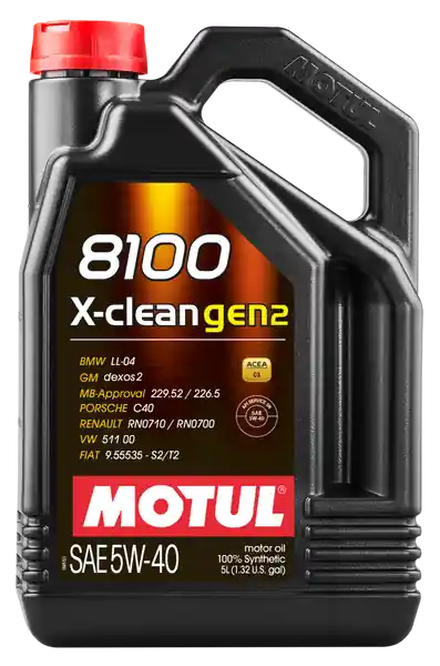 Price Cut Motul 5L Synthetic Engine Oil 8100 X-CLEAN Gen 2 5W40