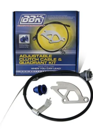 BBK 79-95 Mustang Adjustable Clutch Quadrant Cable And Firewall Adjuster Kit Low Price