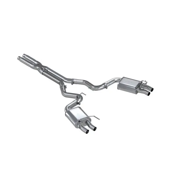 MBRP 16-20 Ford GT350/GT350R Dual Quad Split Rear Outlet 3in Cat Back T304 Exhaust Save Now