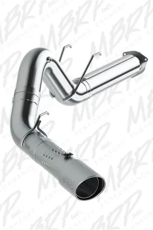 MBRP 17-19 Ford F250/350/450 6.7L Ex. Reg Cab 5in Filter Back Single Tip Aluminized Exhaust System Hot Deal