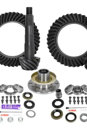 Yukon Ring & Pinion Gear Kit Front & Rear for Toyota 8/7.5R Diff (w/Factory Locker) 4.56 Ratio Same Day Shipping