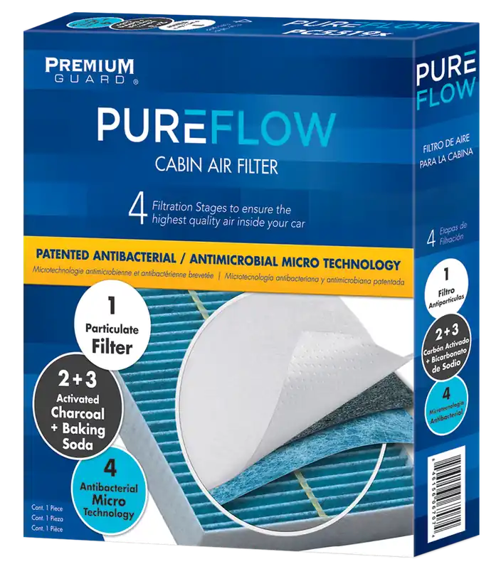 PUREFLOWCabin Air Filter with Antibacterial Technology, PC6176X Order Now