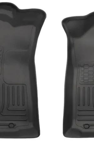 Husky Liners 05-15 Toyota Tacoma Crew/Extended/Standard Cab WeatherBeater Front Black Floor Liners Free Shipping