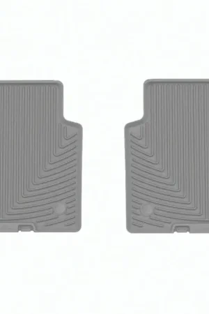 Affordable WeatherTech 22-23 Jeep Grand Cherokee WL (Incl. 2022 4xe) Rear Rubber Mats - Grey