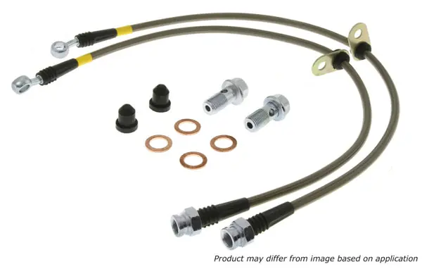 Limited Offer StopTech BMW / Mini Cooper / Volv0 Replacement Stainless Steel Front Brake Line Kit