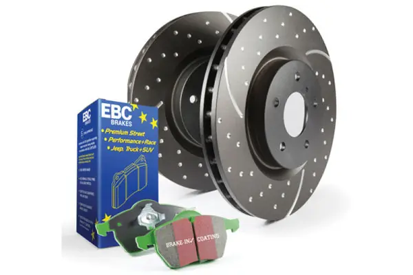 Certified EBC S3 Brake Pad and Rotor Kit