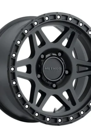 Express Delivery Method MR312 17x8.5 0mm Offset 5x5.5 108mm CB Matte Black Wheel