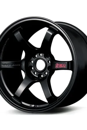 Fresh Stock Gram Lights 57DR 18x9.5 +12 5x114.3 Semi Gloss Black Wheel