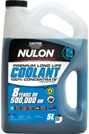 Nulon BLL5 Premium Long Life Blue Coolant Concentrate 5L (Pickup Only) Price Cut