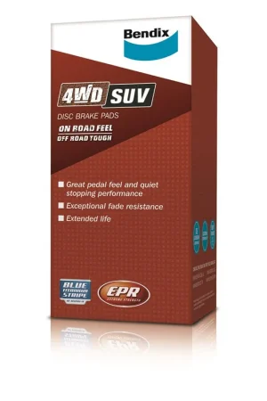 Free Returns Bendix 4WD Brake Pad Set - DB1223-4WD