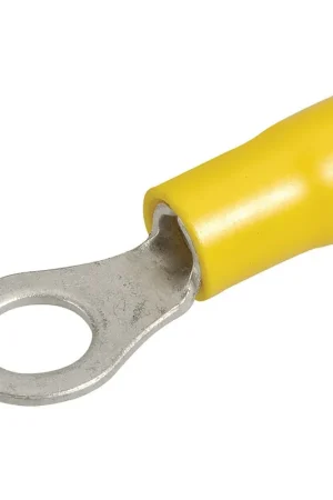 Time-Limited Narva 6.3mm Ring Terminal Yellow (12 Pack) - 56088BL