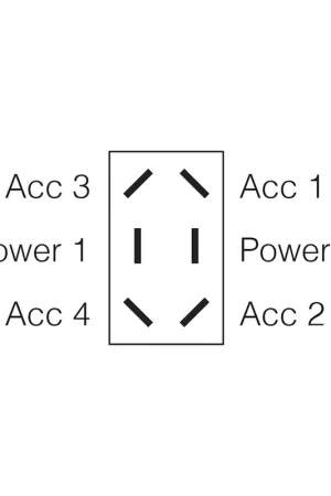 Warranty Included Narva 60295BL Momentary (On)\\/Off\\/Momentary (On) Waterproof Heavy-Duty Toggle Switch