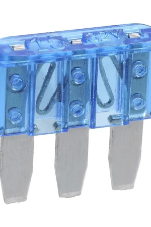 Free Delivery Narva 51215BL 15 Amp Blue Micro 3 Blade Fuse (Blister 5)
